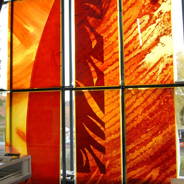 Airbrush | Glasmalerei DERIX GLASSTUDIOS Airbrush | Glasmalerei DERIX GLASSTUDIOS